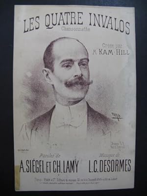 DESORMES L. C. Les Quatre Invalos Chanson