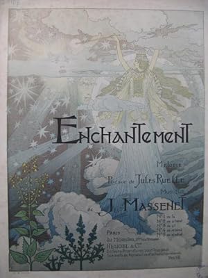 Seller image for MASSENET Jules Enchantement E. Grasset Chant Piano 1892 for sale by partitions-anciennes