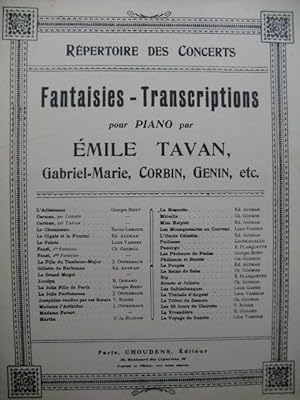 Seller image for TAVAN Emile Myss Helyett Piano 1893 for sale by partitions-anciennes