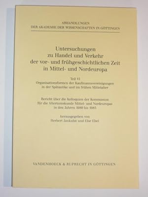 Bild des Verkufers fr Organisationsformen der Kaufmannsvereinigungen in der Sptantike und im frhen Mittelalter. zum Verkauf von Antiquariat Diderot