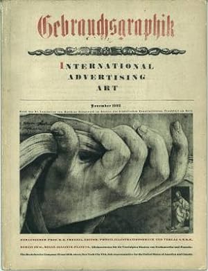 Gebrauchsgraphik. International advertising art. Neunter Jahrgang 1932, Heft 11 (November).