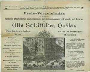 Preis-Verzeichnis der gangbartsten optischen, physikalischen, mathematischen und meteorologischen...