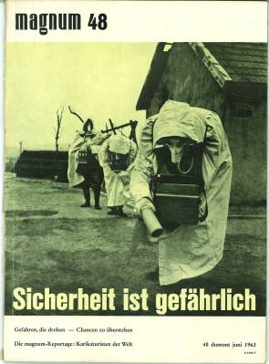 Seller image for Magnum. Die Zeitschrift fr das moderne Leben. Heft 48, Juni 1963: "Sicherheit ist gefhrlich". for sale by Antiquariat Weinek