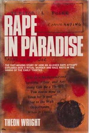 Bild des Verkufers fr RAPE IN PARADISE zum Verkauf von Complete Traveller Antiquarian Bookstore