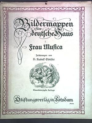 Bild des Verkufers fr Bildermappen frs deutsche Haus I: Frau Musica (Die Stimme des Wchters, Fortepiano, Guitarre, Geige); zum Verkauf von books4less (Versandantiquariat Petra Gros GmbH & Co. KG)