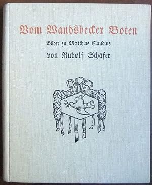 Immagine del venditore per Vom Wandsbecker Boten. Bilder zu Matthias Claudius. venduto da Antiquariat Blschke