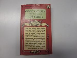 Immagine del venditore per Good English: How to write it venduto da Goldstone Rare Books