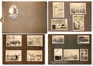 Privates Fotoalbum mit 52 Fotografien von Aegypten.
