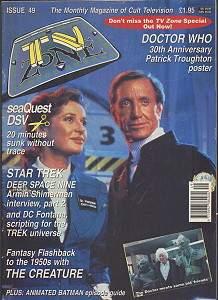 TV Zone - Issue 49 - December 1993 - Magazine of Cult Television