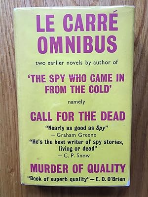 Bild des Verkufers fr Le Carre Omnibus - Call for the Dead - A Murder of Quality - Henry Blofeld's copy zum Verkauf von Setanta Books