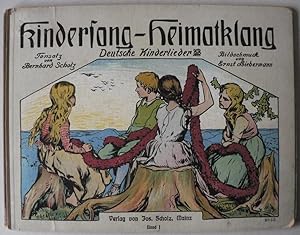 Imagen del vendedor de Kindersang - Heimatklang. Deutsche Kinderlieder (Band 1) a la venta por Antiquariat UPP