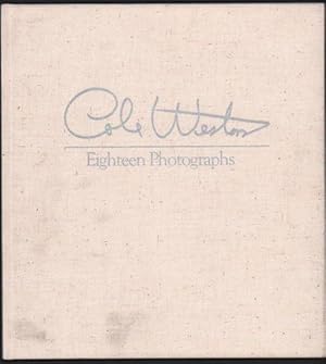 Imagen del vendedor de Cole Weston: Eighteen Photographs a la venta por Ken Sanders Rare Books, ABAA