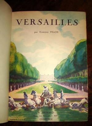 VERSAILLES - Aquarelles de Maurice de Lambert. Editions Arthaud. Relié