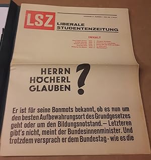 Liberale Studentenzeitung - Jahrgang 14 - Nummer 4 - Juni 1965 - Z 4515 F - Herausgeber: Bundesvo...