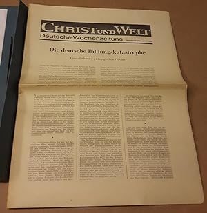 Christ und Welt - Deutsche Wochenzeitung - Sonderdruck Juni 1965