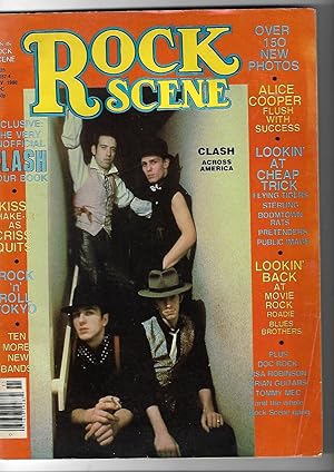 Immagine del venditore per Rock Scene Magazine. November 1980. THE CLASH Across America venduto da SAVERY BOOKS