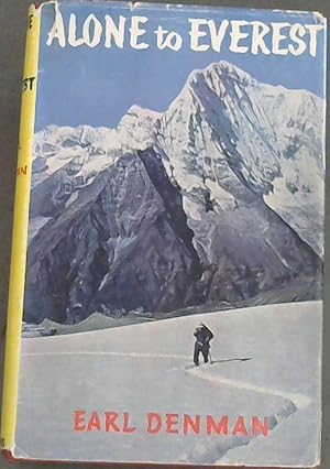 Imagen del vendedor de Alone to Everest a la venta por Chapter 1