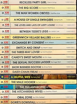 XXE Editions (20 adult paperbacks)