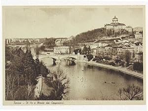 TORINO. Il Po e Monte dei Cappuccini (Cartolina).: