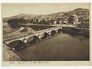 TORINO. Ponte sul Po e la Gran Madre di Dio (Cartolina).: