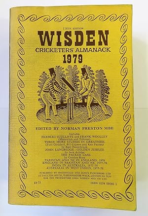 Seller image for Wisden Cricketers' Almanack 1979 for sale by St Marys Books And Prints