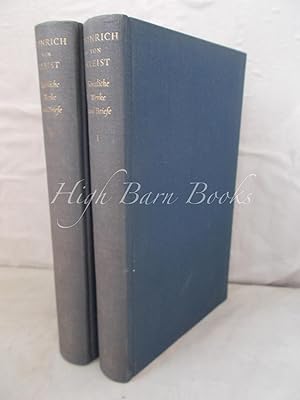 Samtliche Werke und Briefe [2 volumes complete]