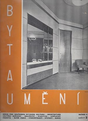 Image du vendeur pour BYT A UMENI Rocnik II. Praha 1931 Cislo 2 / APPARTMENT & ART - Volume II Number 2 - Prague 1931 mis en vente par ART...on paper - 20th Century Art Books