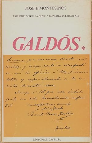 Image du vendeur pour GALDOS mis en vente par The Avocado Pit