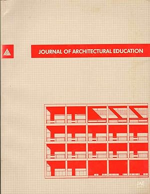 Image du vendeur pour JOURNAL OF ARCHITECTURAL EDUCATION Volume 41, Number 4 Summer 1988 mis en vente par The Avocado Pit