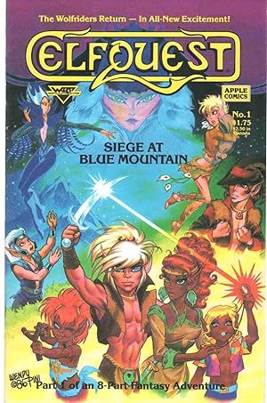 ELFQUEST, SIEGE AT BLUE MOUNTAIN, NO. 1, MARCH 1987