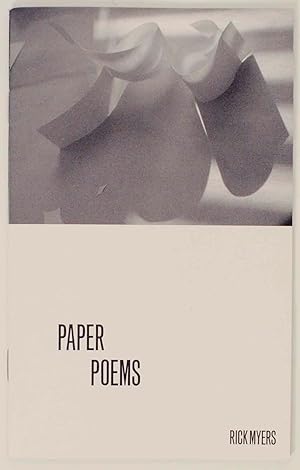 Immagine del venditore per Paper Poems (and disassociated debris) venduto da Jeff Hirsch Books, ABAA