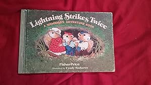 Bild des Verkufers fr Lightning Strikes Twice (A Woodsey adventure book) zum Verkauf von Betty Mittendorf /Tiffany Power BKSLINEN