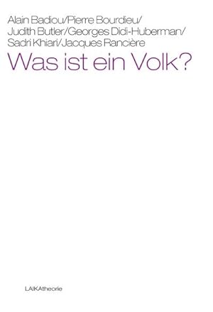 Seller image for Was ist ein Volk? for sale by AHA-BUCH GmbH