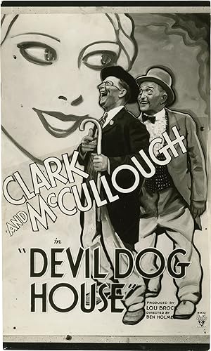 In the Devildog House [Devil Dog House] (Photographic proof of a trial poster from the 1934 film ...