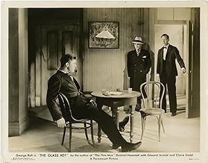 Image du vendeur pour The Glass Key (Two original photographs from the 1935 film) mis en vente par Royal Books, Inc., ABAA