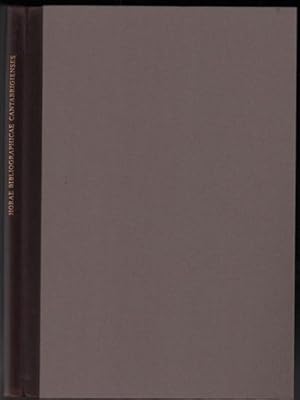 Horae Bibliographicae Cantabrigienses: A Facsimile of Dibdin's Cambridge Notebook 1823 with Readi...