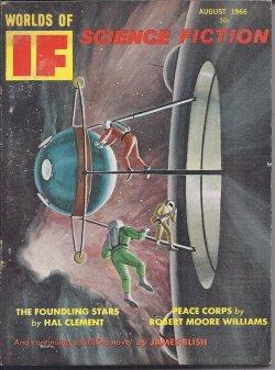 Imagen del vendedor de IF Worlds of Science Fiction: August, Aug. 1966 a la venta por Books from the Crypt