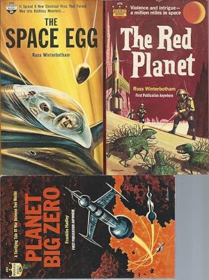 Bild des Verkufers fr RUSS WINTERBOTHAM" BOOKS: The Space Egg / The Red Planet / Planet Big Zero zum Verkauf von John McCormick