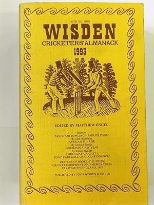 Bild des Verkufers fr Wisden Cricketers' Almanack 1993 zum Verkauf von St Marys Books And Prints