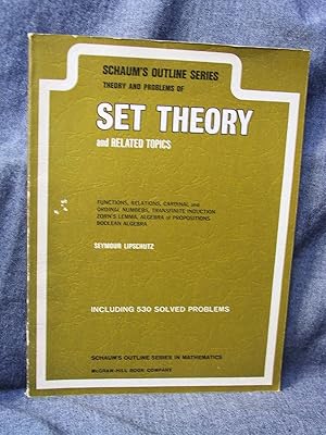 Seller image for Schaum's Outline of Theory and Problems of Set Theory and Related Topics for sale by Past Pages