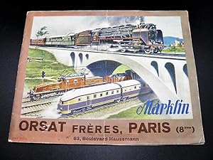 CATALOGUE DE JOUETS MAERKLIN. Trains, Rails, Locomotives, Gares, Wagons, Accessoires, Signaux, Ma...