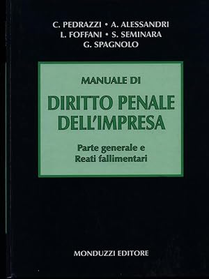 Immagine del venditore per Manuale di diritto penale dell'impresa venduto da Librodifaccia