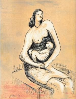 Bild des Verkufers fr Henry Moore - Mother and Child Etchings zum Verkauf von timkcbooks (Member of Booksellers Association)