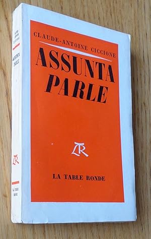 Image du vendeur pour Assunta parle mis en vente par Les Livres du Pont-Neuf