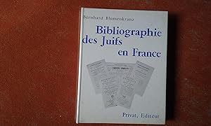 Image du vendeur pour Bibliographie des Juifs en France mis en vente par Librairie de la Garenne