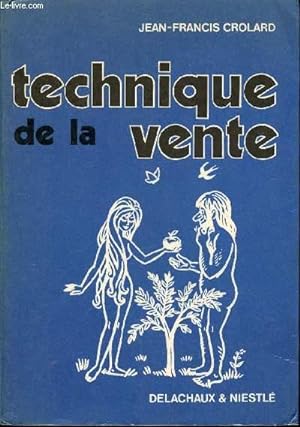 Immagine del venditore per TECHNIQUE DE LA VENTE venduto da Le-Livre