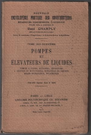 Pompes et élévateurs de liquides