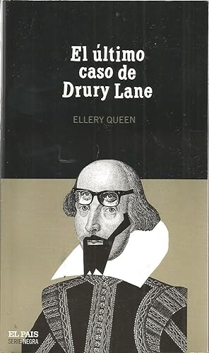 EL ULTIMO CASO DE DRURY LANE (colecc Serie Negra nº 34) -Libro NUEVO