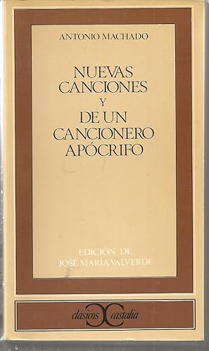 Image du vendeur pour NUEVAS CANCIONES Y DE UN CANCIONERO APOCRIFO mis en vente par CALLE 59  Libros