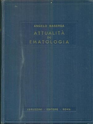 Immagine del venditore per Attualita' in ematologia II venduto da Librodifaccia
